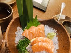 三文鱼刺身-魟阳日式料理(庆春店)