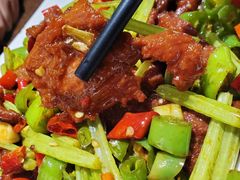 小炒黄牛肉-粗茶淡饭•陕菜•家常菜