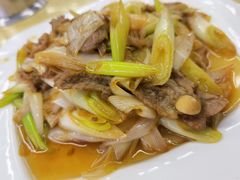 葱爆羊肉-新疆哈利德餐厅(紫薇都市店)