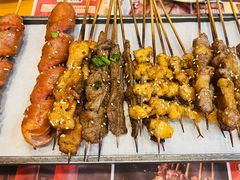 烤羔羊串-探唐烧烤(棠东店)