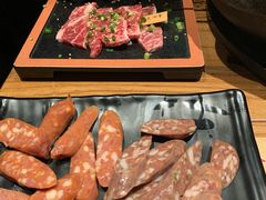 麻辣、黑椒脆骨肠双拼-千寻烧肉(政务区店)