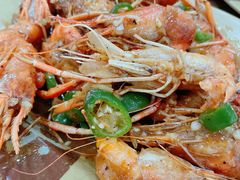 胡辣罗氏虾-贞姨美食·老字号海鲜大排档