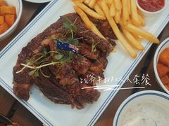 战斧牛排双人套餐-榖屋house of flour(张江首店)