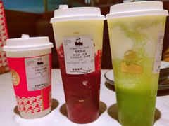 草莓桃子酪酪-LELECHA乐乐茶(新街口大洋店)
