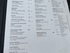菜单-Rock Bar Bali(Bali)