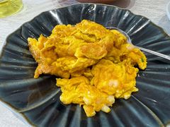 手剥虾仁炒土鸡蛋-香雪海饭店中餐厅(人民桥店)