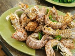 椒盐濑尿虾-贞姨美食·老字号海鲜大排档