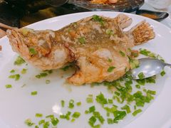 特色葱油飞鱼-岭南海晏楼(滨江东总店)
