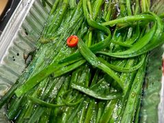 烧烤锡纸韭菜-老虎滩大连海鲜烧烤(建邺云锦路总店)