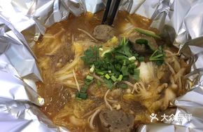 Fresh Mushroom Beef Meatball Noodles