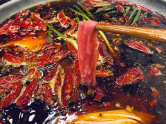 纯牛油锅底-黄潇洒老火锅(九眼桥宏济巷店)