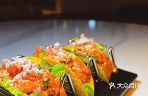 Spanish Tomato Meat Sauce Cheese Taco