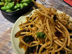 馓子拌皮蛋-巴厘龙虾·榜首油焖大虾(旗舰店·万松园)