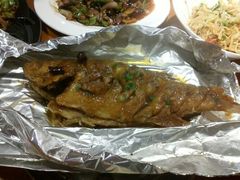 锡纸鲈鱼-金掌勺东北菜(格兰晴天店)