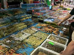 -霞涌市场海鲜摆卖区
