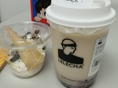 芋泥脏脏热奶宝-LELECHA乐乐茶(美罗城店)