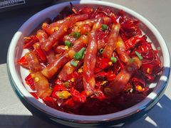 香肠-付掌柜在成都·头牌水煮牛肉(黄鹤楼泛悦汇店)