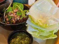 酸辣肉碎生菜包(牛/猪)-CHINCHIN 青青·泰国料理(万象食家店)