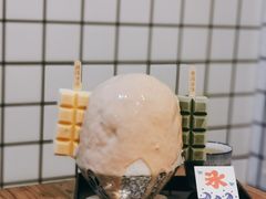 招牌芋泥かき氷-WONDER ICE 萬得冰田(建設路总店)