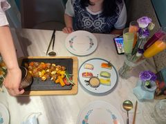 漫步花开彩虹卷-蜜桃花开·中西融合菜E&W(南长街店)