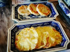 玉米饼，虾饼-渔乡米坊·岭南传统小吃专门店(天河龙口西店)