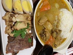 咖喱鸡饭-大圆碗•大排饭(天海店)