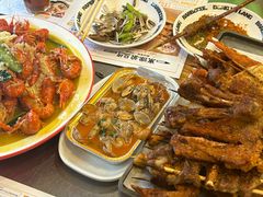 -東豫狼鲜货烧烤. 碳火烤鱼. 小龙虾(上海首店)