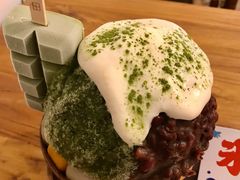 抹茶生乳かき氷-WONDER ICE 萬得冰田(建設路总店)