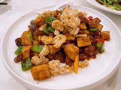 杏鲍菇炒牛肉粒-万年酒楼(越秀南路店)