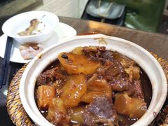 牛腩牛筋萝卜煲-熠盛粤味·顺德桑拿鸡(永康路店)