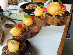 咖喱面包鸡-烛影拾光观景餐厅·创意菜·摄影·小提琴(大唐不夜城店)