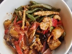 豆角丝炒肉拌转百刀-日上三甘(三里屯店)