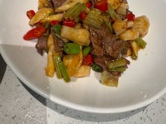 藕尖炒黄牛肉-79号渔船海鲜饭店(宝安店)
