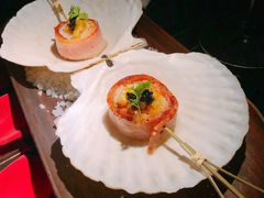鱼籽酱雪白带子串-wann lounge 低温慢煮牛排·清吧