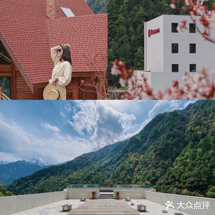 成都周边旅游攻略|2.5h车程去蓝天雪山下泡无边温泉♨️~