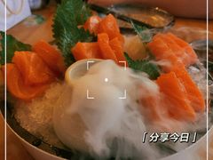 厚切深海三文鱼刺身-万岁寿司(万国店)