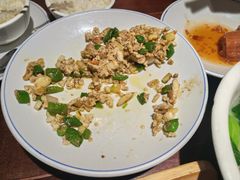 尖椒笋尖炒臭豆腐-大牌大·传统杭帮菜(湖滨店)