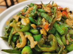 豆角炒肉-力力豆花庄(广渠门店)