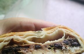 Mei Cai Pork Mooncake