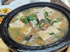 石锅老汤黑豆腐-顺平人家