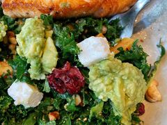 煎三文鱼牛油果色拉-wagas(暖山店)