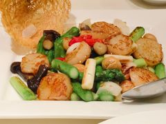 如意鸡枞菌煎带子-利苑酒家(华熙国际店)