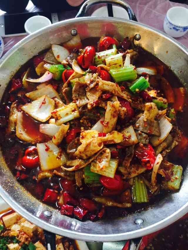 磁器口古镇鸡杂