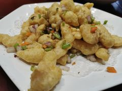 椒盐龙利鱼-晚归月亮湾私家菜(临邑路店)