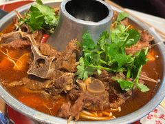 羊蝎子火锅-华府九号海鲜烧烤大排档(龙域店)