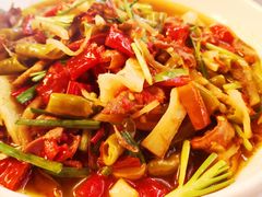 炒鸡杂-铁公鸡·四川料理(天环广场店)