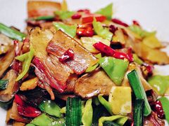 云南腊肉干椒爆牛肝菌-翠府(翠湖北路店)