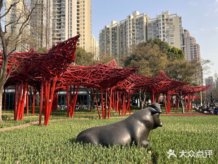 静安雕塑公园图片