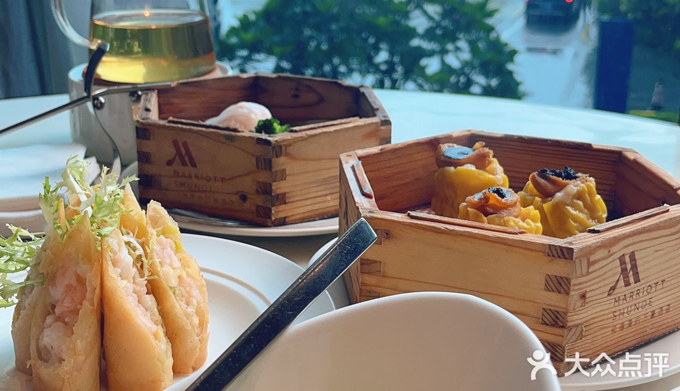 👀眺望顺峰山喝个早茶[咖啡]
