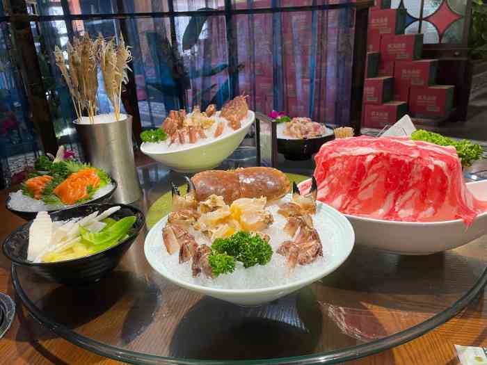 东海怡品海鲜豆捞(西水东店)-"没啥可讲的,高端食材,中高端场所,包间